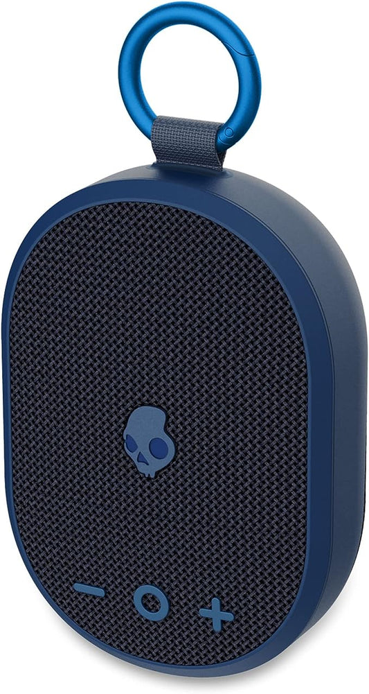 Waterproof Mini Bluetooth Speaker with 24 Hour Battery, Downward Firing Passive Radiator, and True Wireless Pairing - Perfect for Outdoor (Navy)