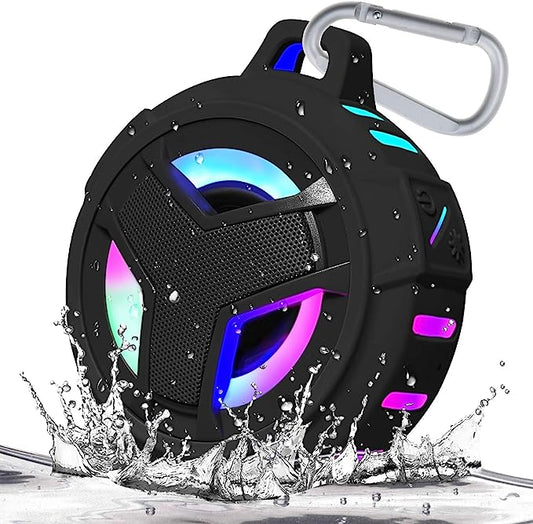 Waterproof Wireless Speaker with LED Light, Floating, 2000mAh,